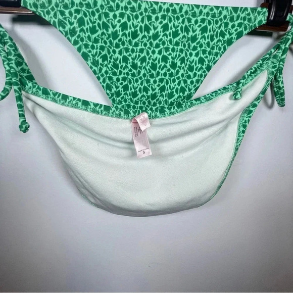 Victoria’s Secret Green Bikini Bottoms Size Small - Picture 7 of 8